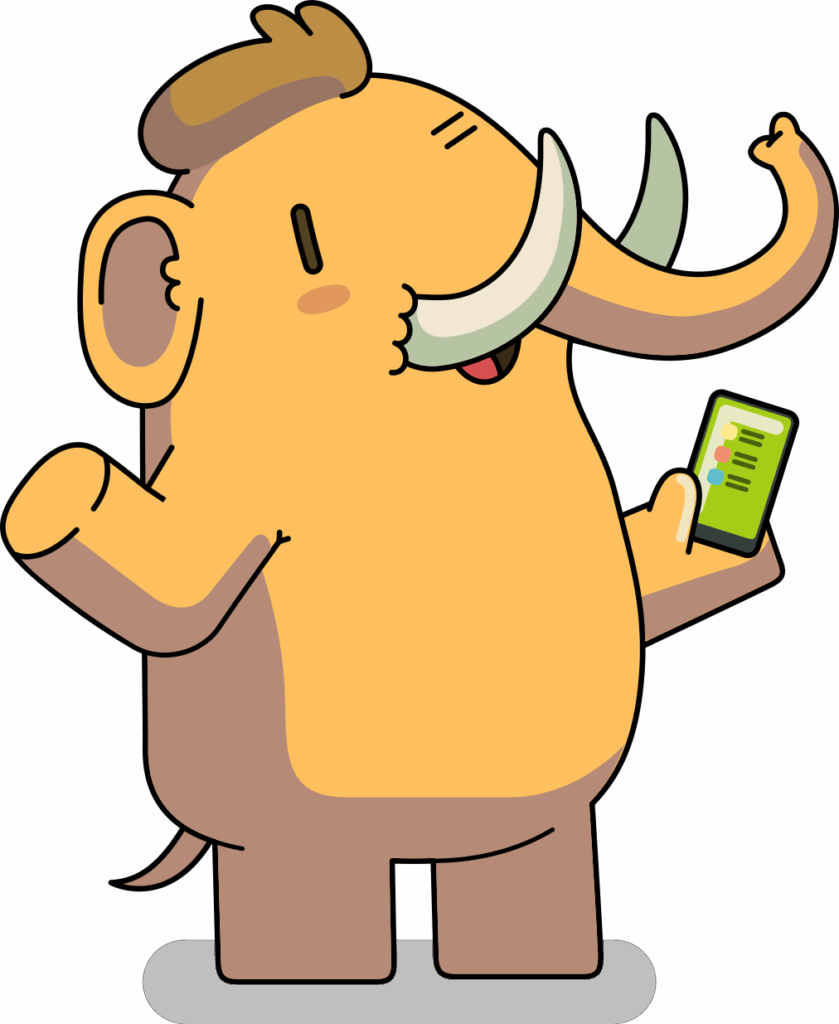 Mastodon Maskottchen