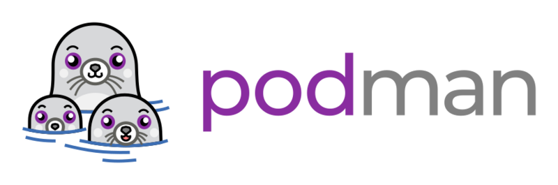podman logo